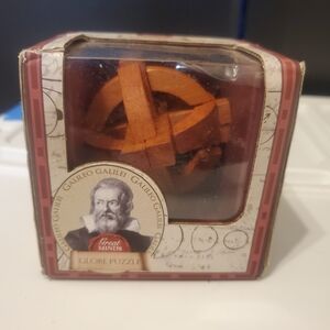 Professor Puzzle 2002 Great minds Galileo's Globe Puzzle Wooden 4×4